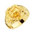 Siegelring in Gold 750 P647