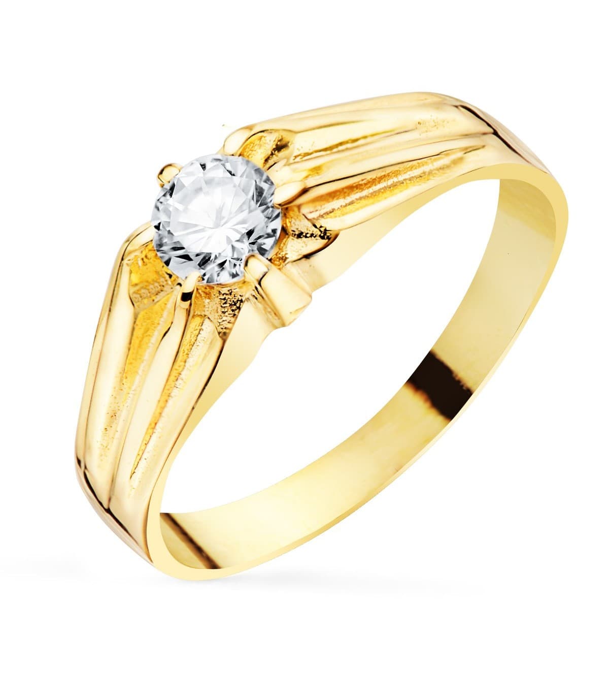 Sello hombre Marcelo Amarillo Oro 18K macizo