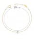 Pulsera Diamantes Chérie Oro 18K 0.015 Qtes.