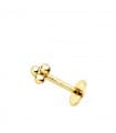 Piercing mini billes Or Jaune 18K