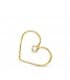 Piercing Aro Corazón Oro Amarillo 18K | pendiente de oreja | piercings en las orejas