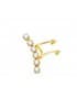 Ear cuff Oro Amarillo 18K Trepador