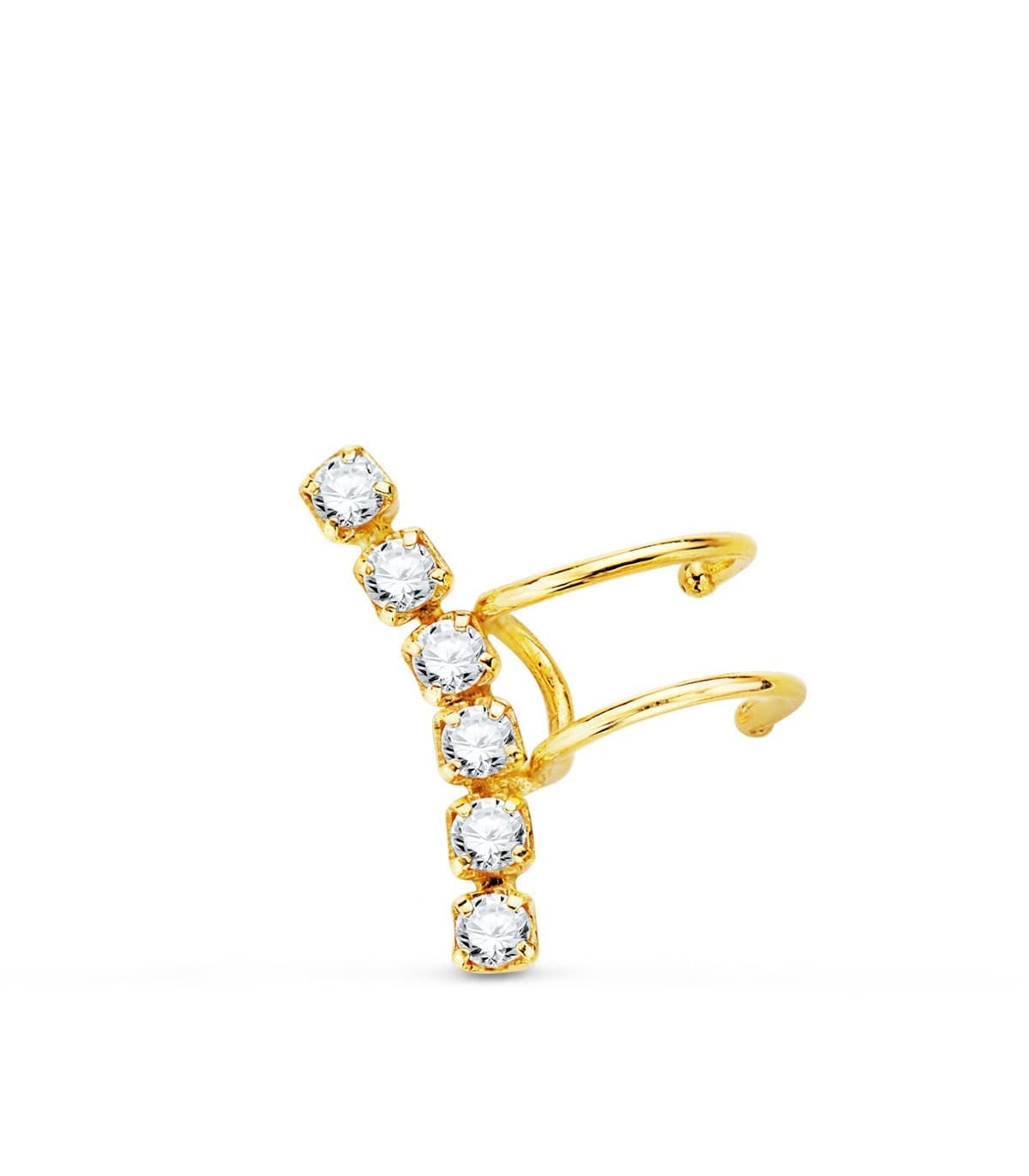 Ear cuff Oro Amarillo 18K Trepador