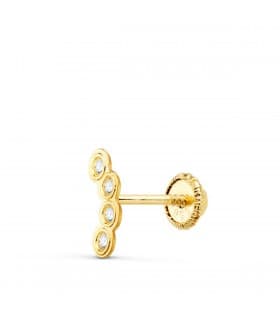 Pendiente suelto Trepador mini Oro Amarillo 18K
