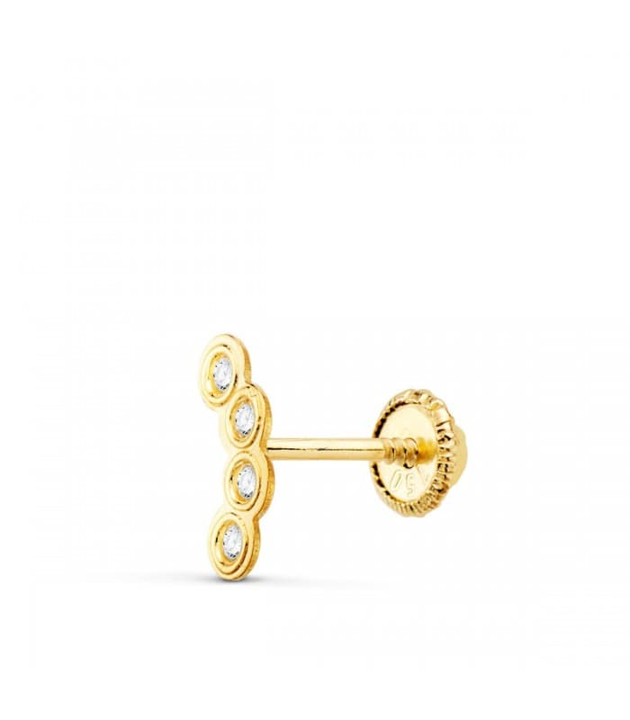 Pendiente suelto Trepador mini Oro Amarillo 18K