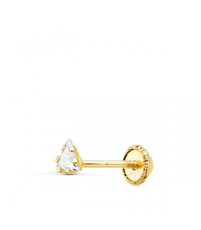 Piercing Triangle Or Jaune 18K