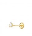 Piercing Triangle Or Jaune 18K