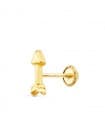 Piercing Flèche Or Jaune 18K