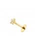 Piercing oreille Étoile Or Jaune 18K