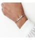 Bracciale da bambina personalizzabile, gioielli nome in oro 18 carati.