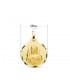 Scapolare Madonna e Cuore di Gesù Oro 18kt 18 mm intagliato