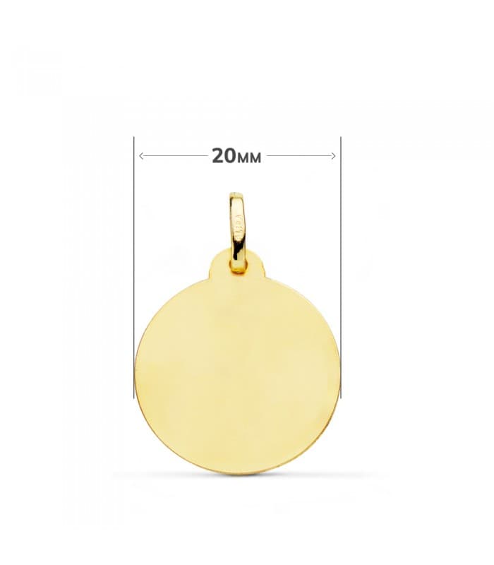 Medaille 18 Karat Gold Jungfrau Maria P3020-120