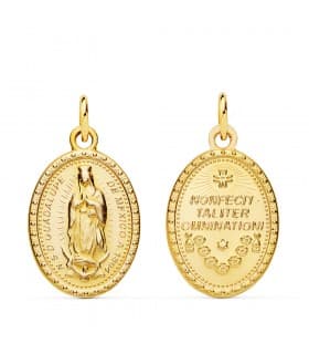 Médaille Scapulaire Notre Dame Guadalupe Mexique 20 mm