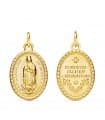 Médaille Scapulaire Notre Dame Guadalupe Mexique 20 mm