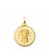 Alda Joyeros | Medalla Virgen niña talla 18 Ktes 20 mm | comprar joyas online