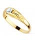 Solitario hombre Arthur Amarillo Oro 18K | comprar joyas 18 kilates en joyerías