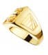 Sello Euro Hombre de Oro Amarillo 18K | Alda Joyeros, joyería online