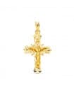 Cruz Filigrana Cristo Oro Amarillo 18K 28mm