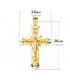 Cruz Filigrana Cristo Oro Amarillo 18K 36mm