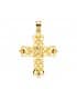 Cruz Filigrana Oro Amarillo 18K 35 mm | joyas online de oro de ley | colgante con cruz