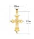 Colgante Oro 18 Kilates Cruz Filigrana 37 mm | joyas online de oro de ley | colgante con cruz