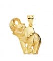 Pendentif homme Silhouette Éléphant Or 18K