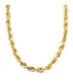 Chaîne Corde Légère Or jaune 18k 60cm 7,5mm