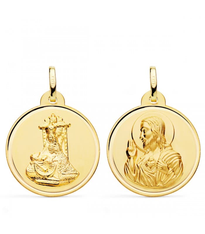 V. Angustias/Corazón de Jesús 18 Ktes 24mm Bisel