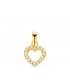 Ciondolo a cuore San Valentino oro 18kt