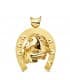 Colgante Herradura Caballos Oro 18K | colgantes para hombres de oro macizo | comprar joyas al peso de forma online