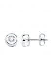 Diamant Ohrstecker | 750 Weißgold P1900-OBP290