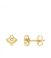 Pendientes Estrella Diamantes 0.030 Qtes. OA 18K