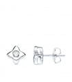 Diamant Ohrstecker | 750 Weißgold P1905-OBP220