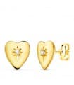 Orecchini Cuore oro 18Kt Glam