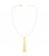 Namenskette Personalisiert (Barrenkette) D17250-S1 18K Gold