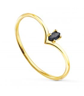 Bague Picco Or 18K Saphir Marquise