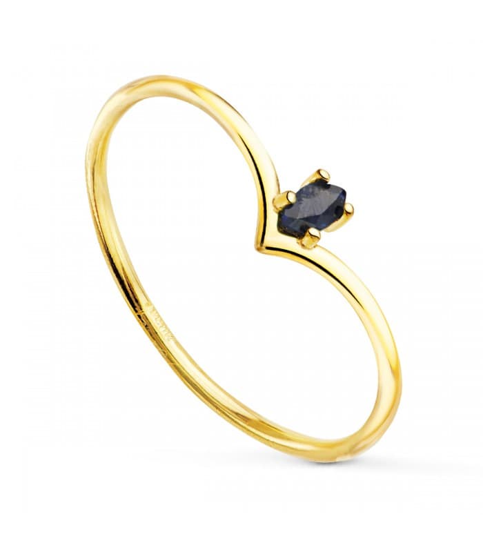Bague Picco Or 18K Saphir Marquise