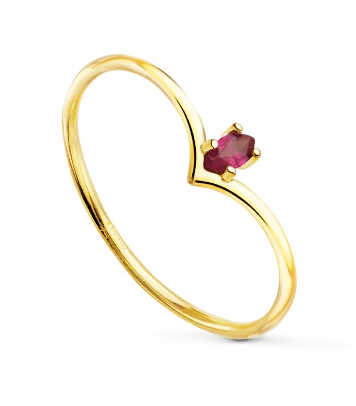 Bague Picco Or 18K Rubis Marquise