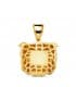 Colgante hombre Bulldog Oro Amarillo 18K | comprar joyas online | colgante macizo oro 750