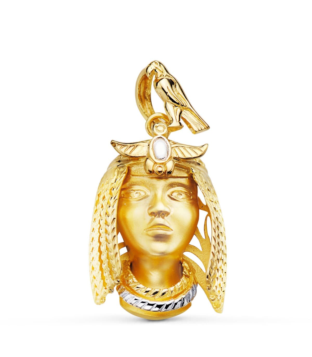 Nefertari, ein Ägypten-Symbol - Anhänger Gold 750 (18K) Pharao 
 P7317 Herren