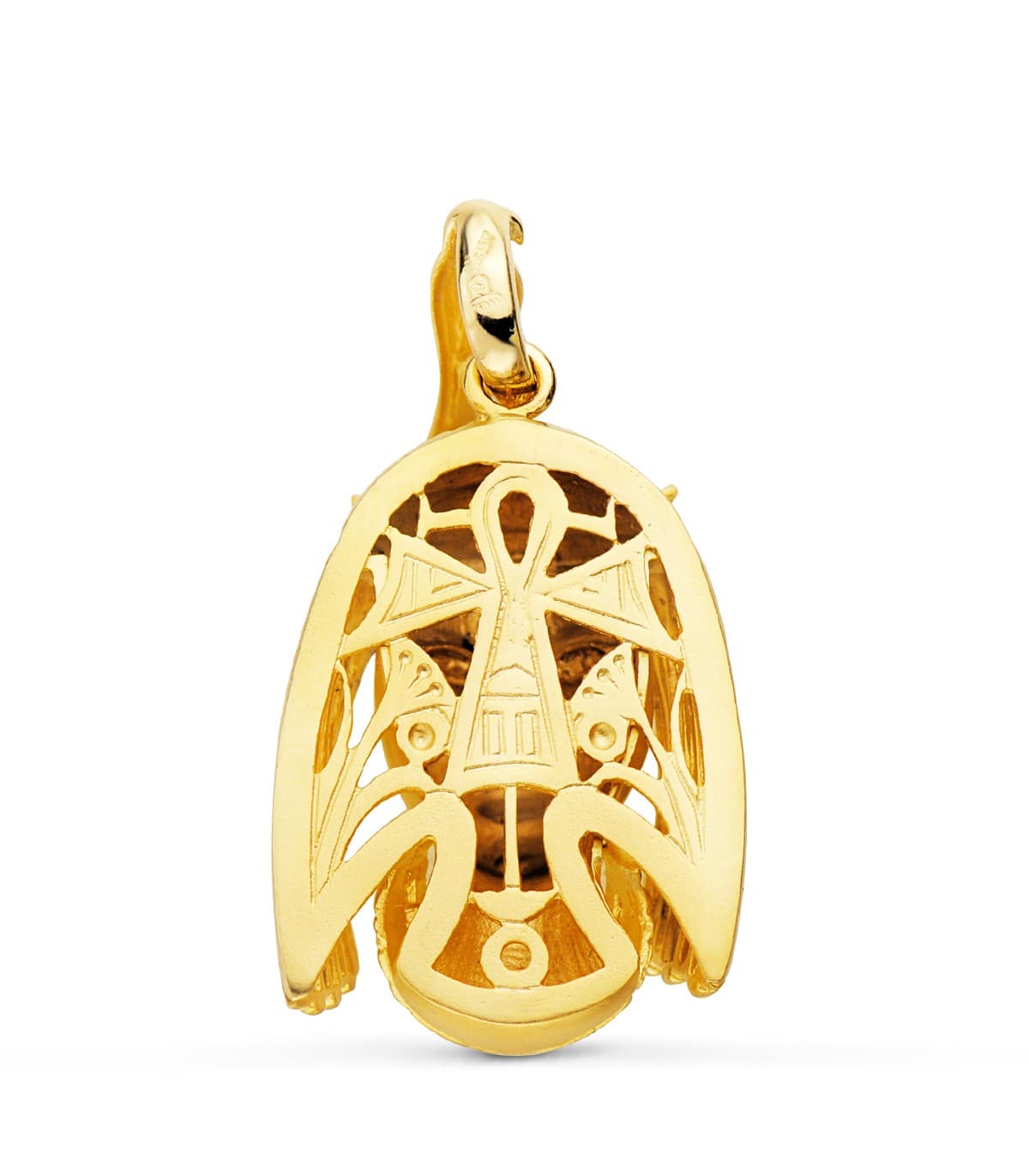 Nefertari, ein Ägypten-Symbol - Anhänger Gold 750 (18K) Pharao 
 P7317 Herren