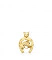 Hufeisen Anhänger 18K Gold P7497