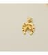 Colgante Herradura con Caballo Oro 18K 25 mm