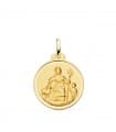 Médaille Vierge Divina Pastora 18 carats 18mm