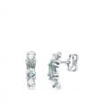 Boucles d'oreilles Mariage Hadar Or 18K Topaze Bleue