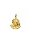 Colgante Rostro de Cristo Oro 18K 18mm