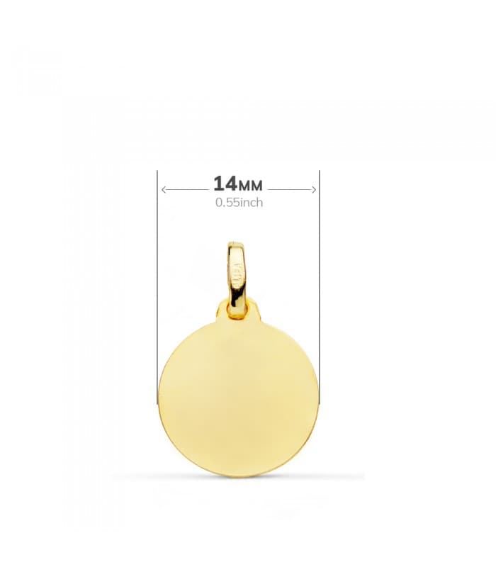 Engel Anhänger aus 750er Gelbgold | P9351-814