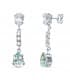 Pendientes Novia Volans Oro 18K  Topacio Azul | pendientes con piedras semipreciosas | comprar online joyas de oro