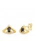 Pendientes Picco Oro Amarillo 18K Zafiro | joyería online | pendientes abanico| piedras preciosas