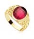 Sello hombre Elías Oro Amarillo 18K Rojo| Comprar anillos de hombre en joyería online